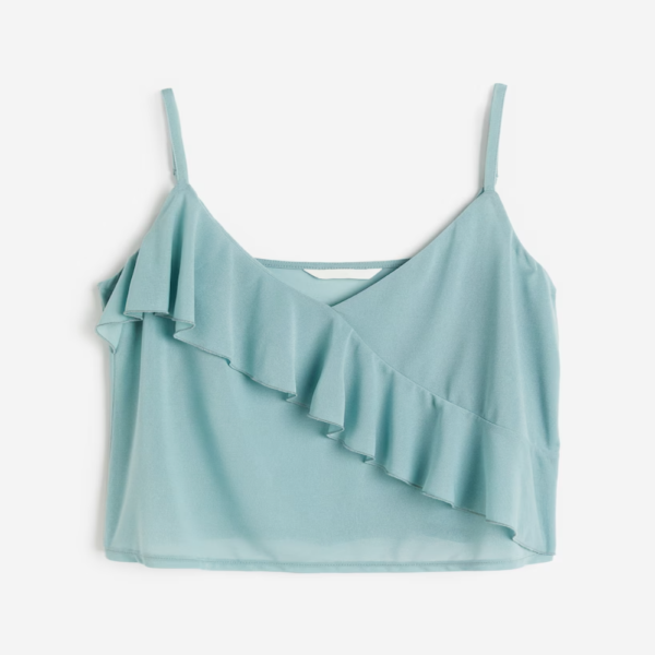 Flounce-detail Camisole Top H&M