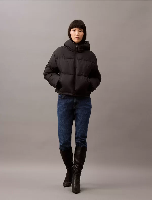 Calvin Klein Short Hooded Puffer Jacket - Imagen 5