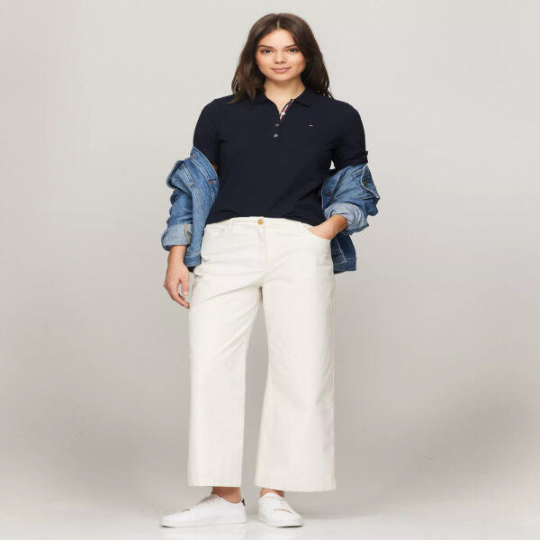 Tommy Hilfiger 1985 Brushed Cotton Wide-Leg Pant