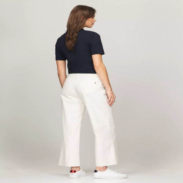 Tommy Hilfiger 1985 Brushed Cotton Wide-Leg Pant - Imagen 4