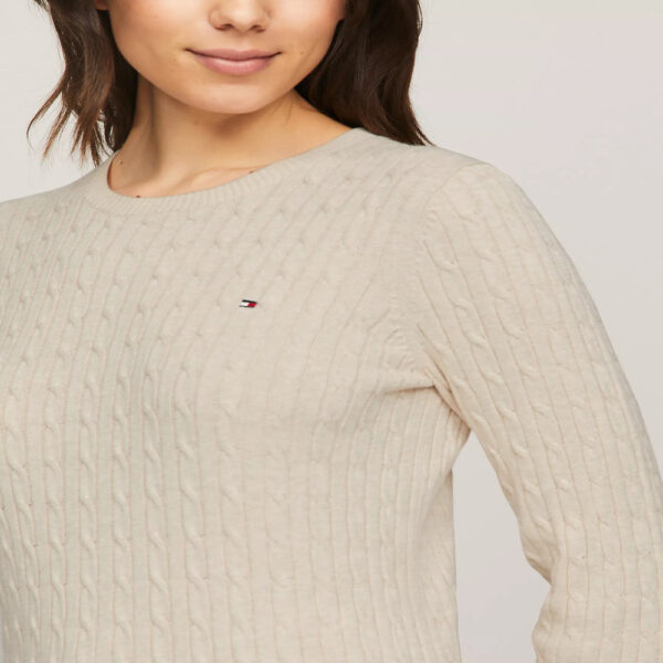 Tommy Hilfiger Long-Sleeve Cable Knit Sweater - Imagen 2