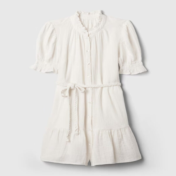 GAP Crinkle Gauze Mini Dress