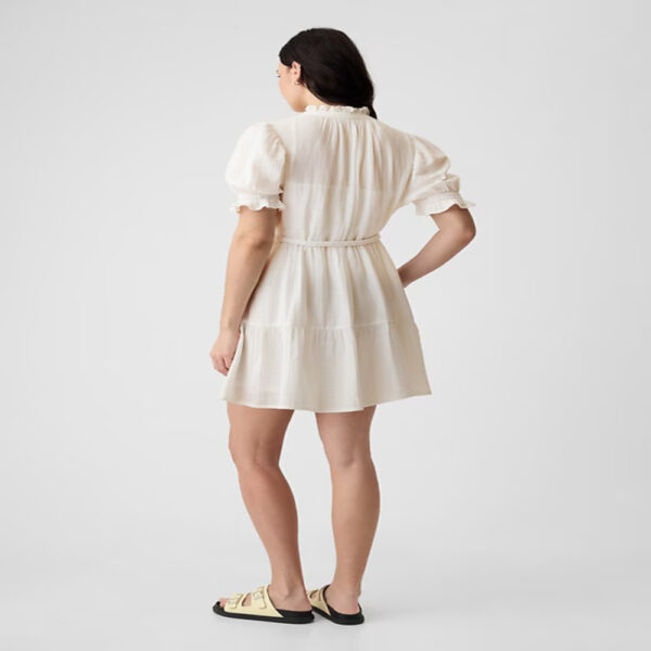 GAP Crinkle Gauze Mini Dress - Imagen 6